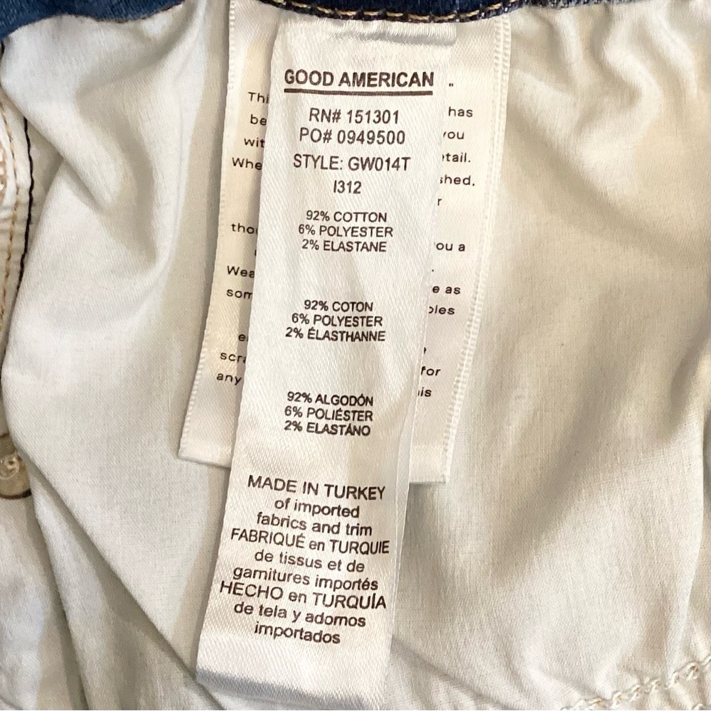Good American 16 Good Waist Women’s Skinny Jeans High Rise GW014T - Picture 7 of 9